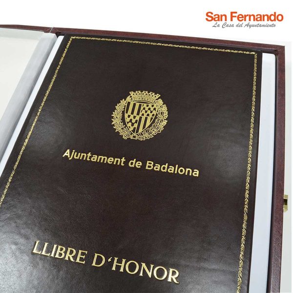 Libro de Firmas / Honor Ayuntamiento de Badalona