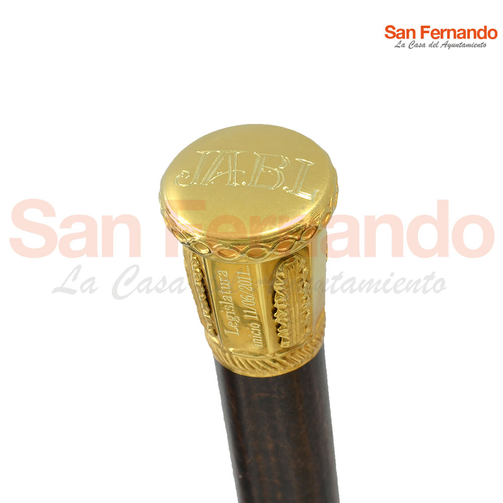 grabación bastón de mando