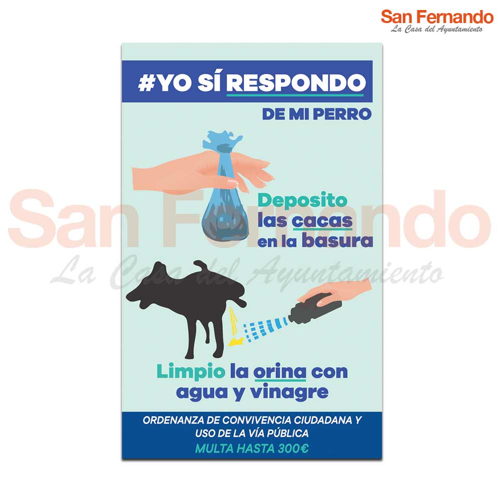 Cartel informativo Personalizado perros