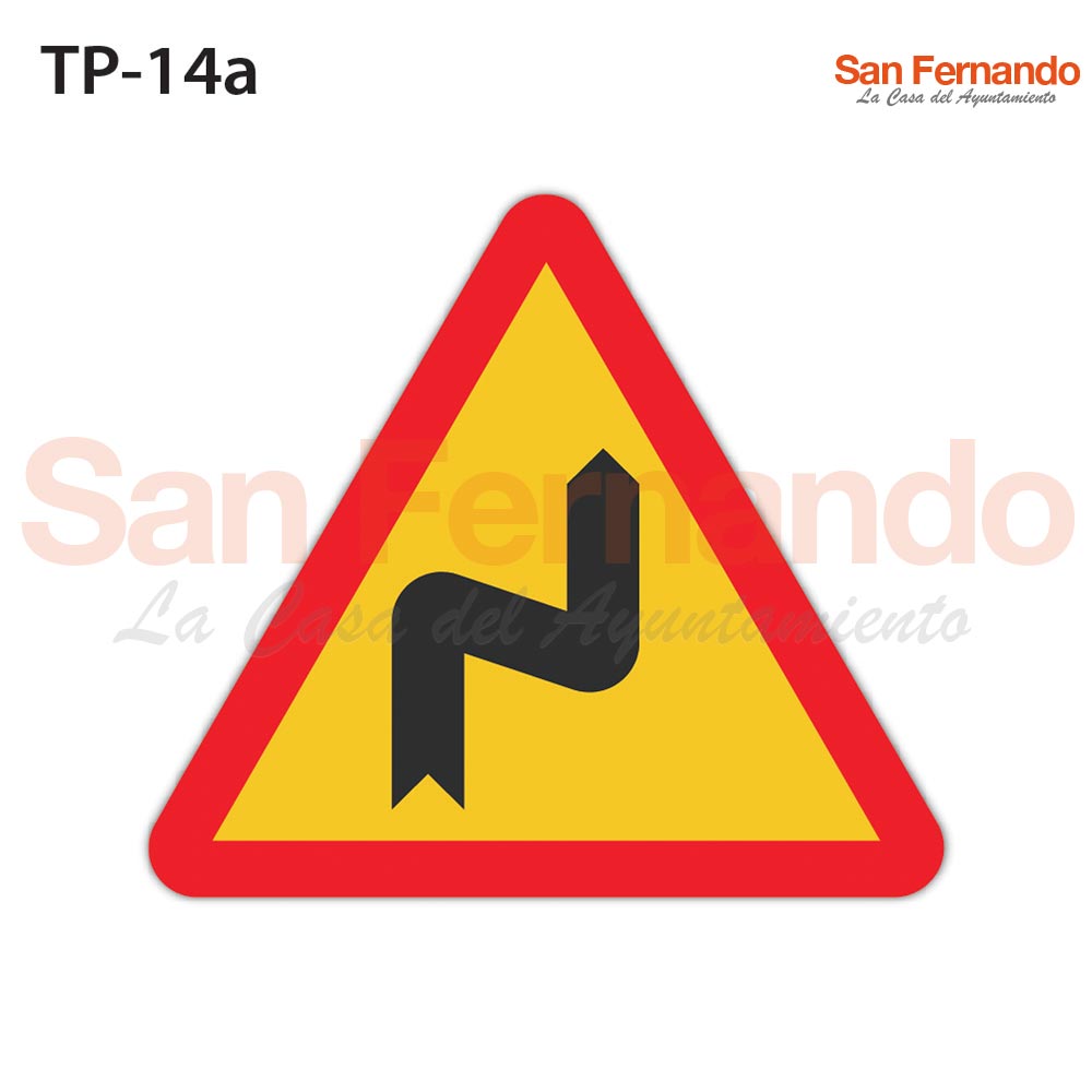 senalizacion vertical codigo. triangulo amarillo